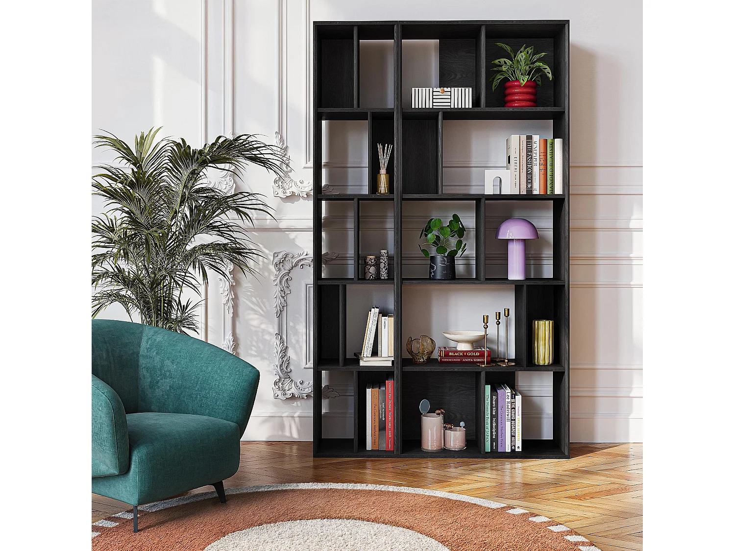 Habitat - Petite bibliothèque en frêne - Noir - Design by Hélèna Pille - Will