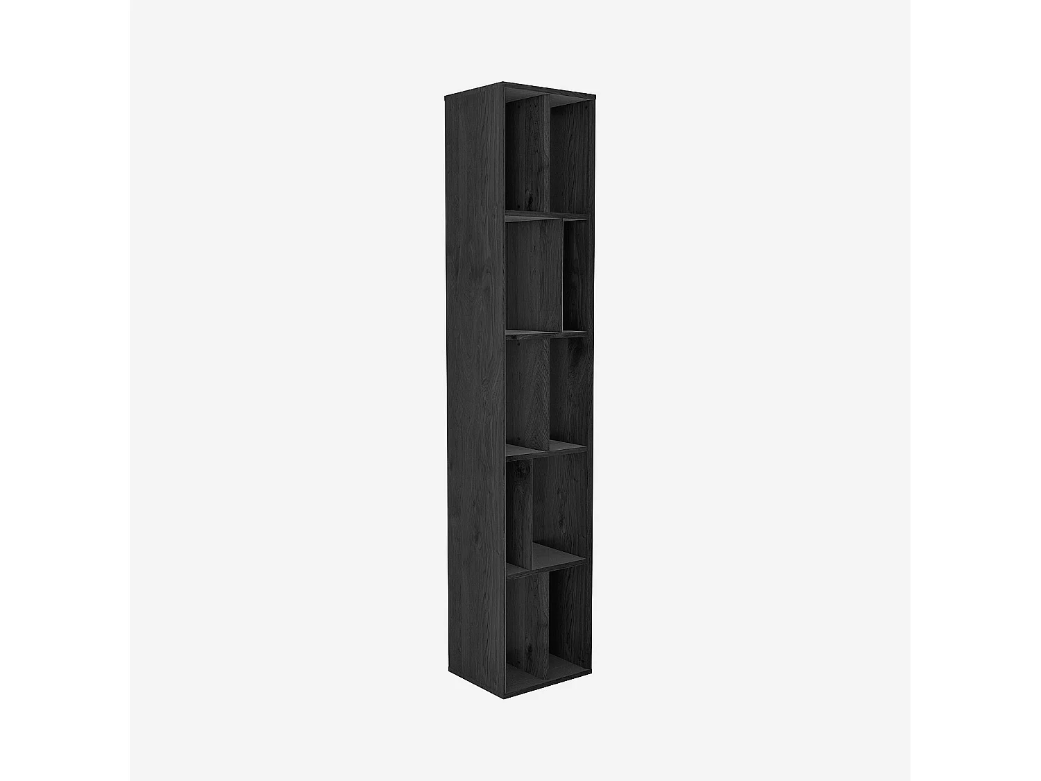 Habitat - Bibliothèque en frêne 38 x 195 cm - Noir - Design by Hélèna Pille - Will