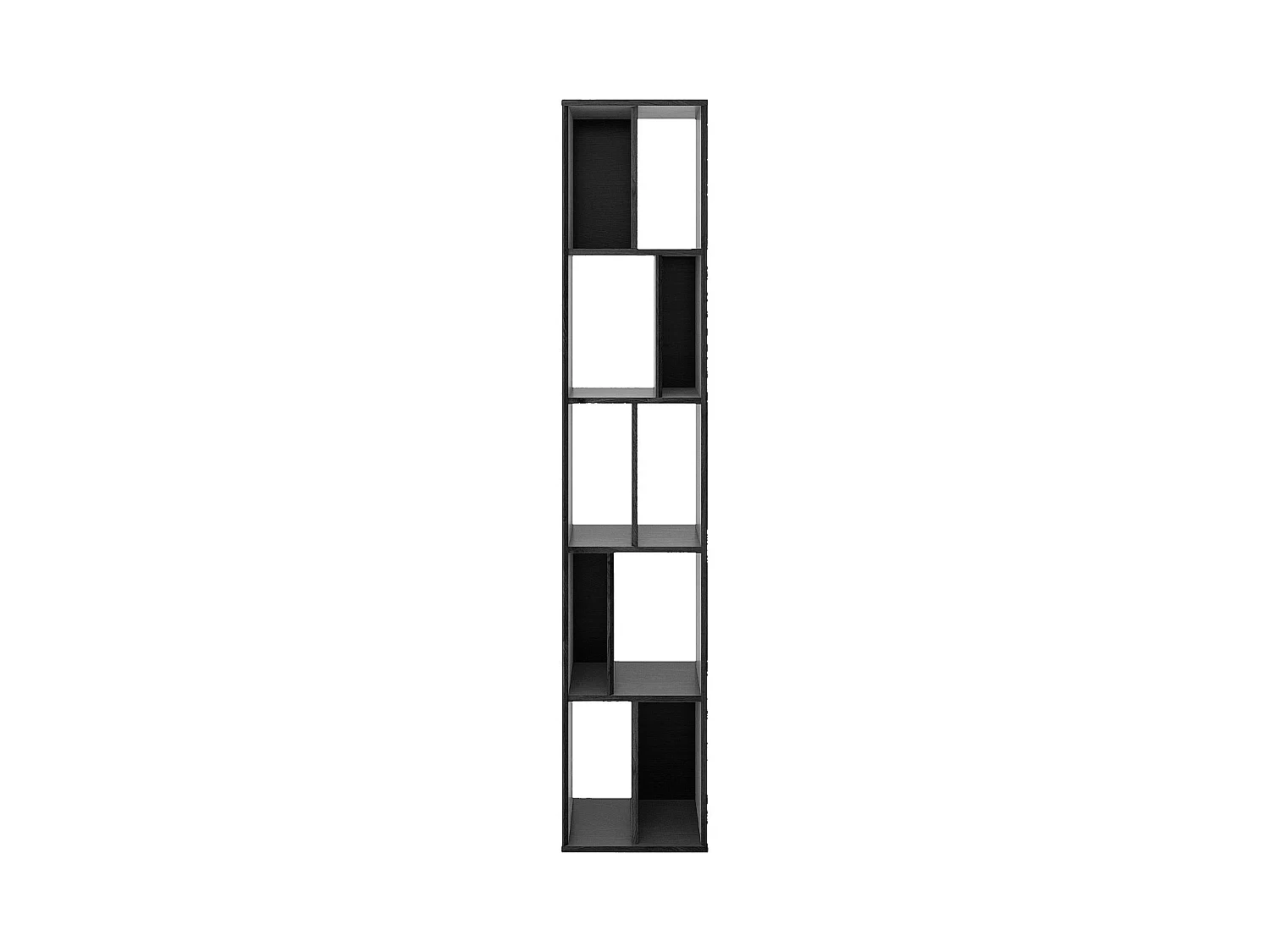 Habitat - Bibliothèque en frêne 38 x 195 cm - Noir - Design by Hélèna Pille - Will