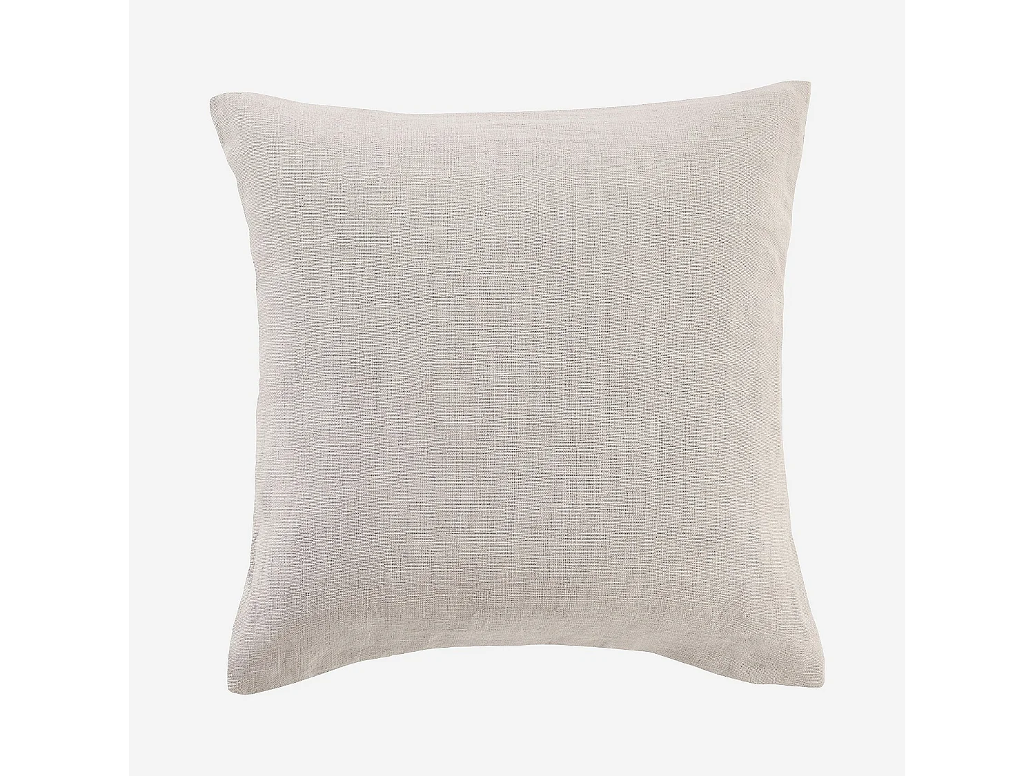 Coussin en lin - 45 x 45 cm - Bronze et bordeaux - Design by Floriane Jacques