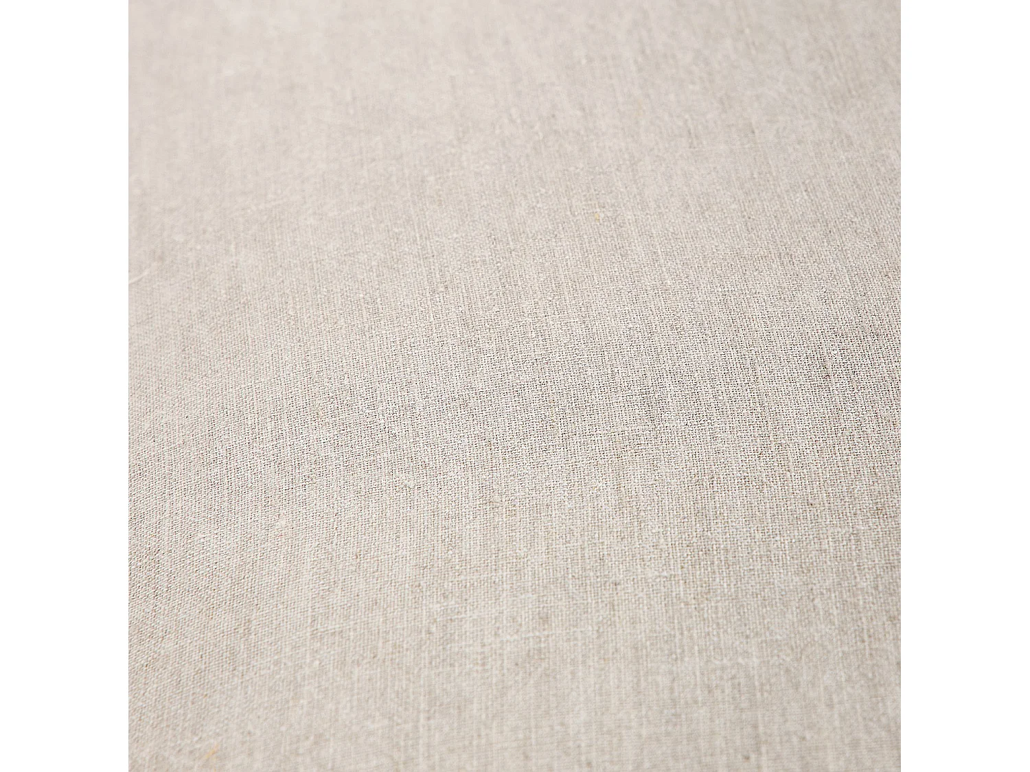 Habitat - Coussin en lin à bourdon noir - 45 x 45 cm - Naturel - Brunelle