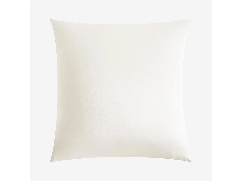 Habitat - Taie d'oreiller en satin de coton - 65 x 65 cm - Sable - Alexane