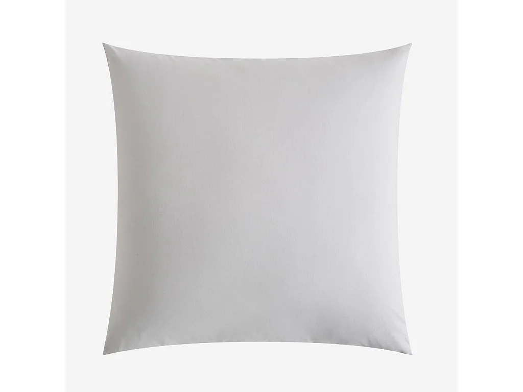 Habitat - Taie d'oreiller en percale de coton - 65 x 65 cm - Gris perle - Amance
