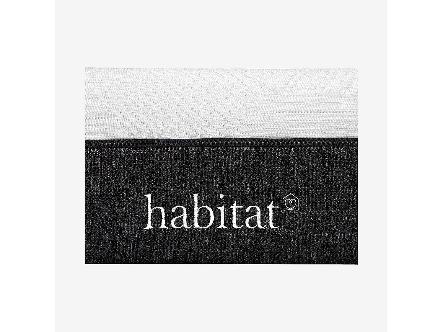 Habitat - Matelas hybride déhoussable ressorts ensachés et mousse à mémoire de forme - 140 x 200 cm - Hybride genese