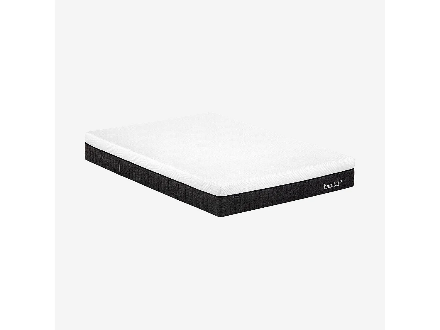 Habitat - Matelas hybride déhoussable ressorts ensachés et mousse à mémoire de forme - 140 x 200 cm - Hybride genese