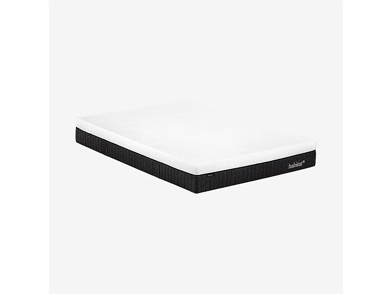 Habitat - Matelas hybride déhoussable ressorts ensachés et mousse à mémoire de forme - 140 x 200 cm - Hybride genese
