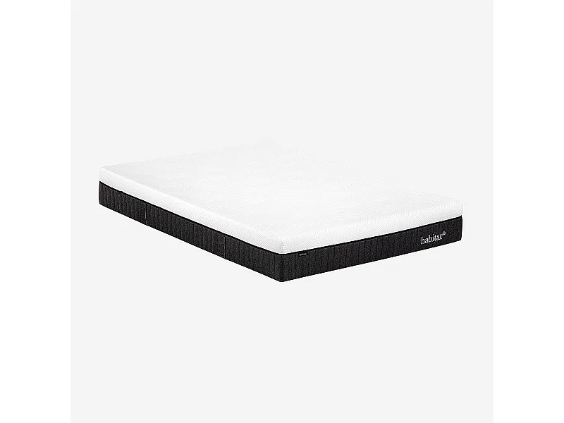 Habitat - Matelas hybride déhoussable ressorts ensachés et mousse à mémoire de forme - 160 x 200 cm - Hybride genese