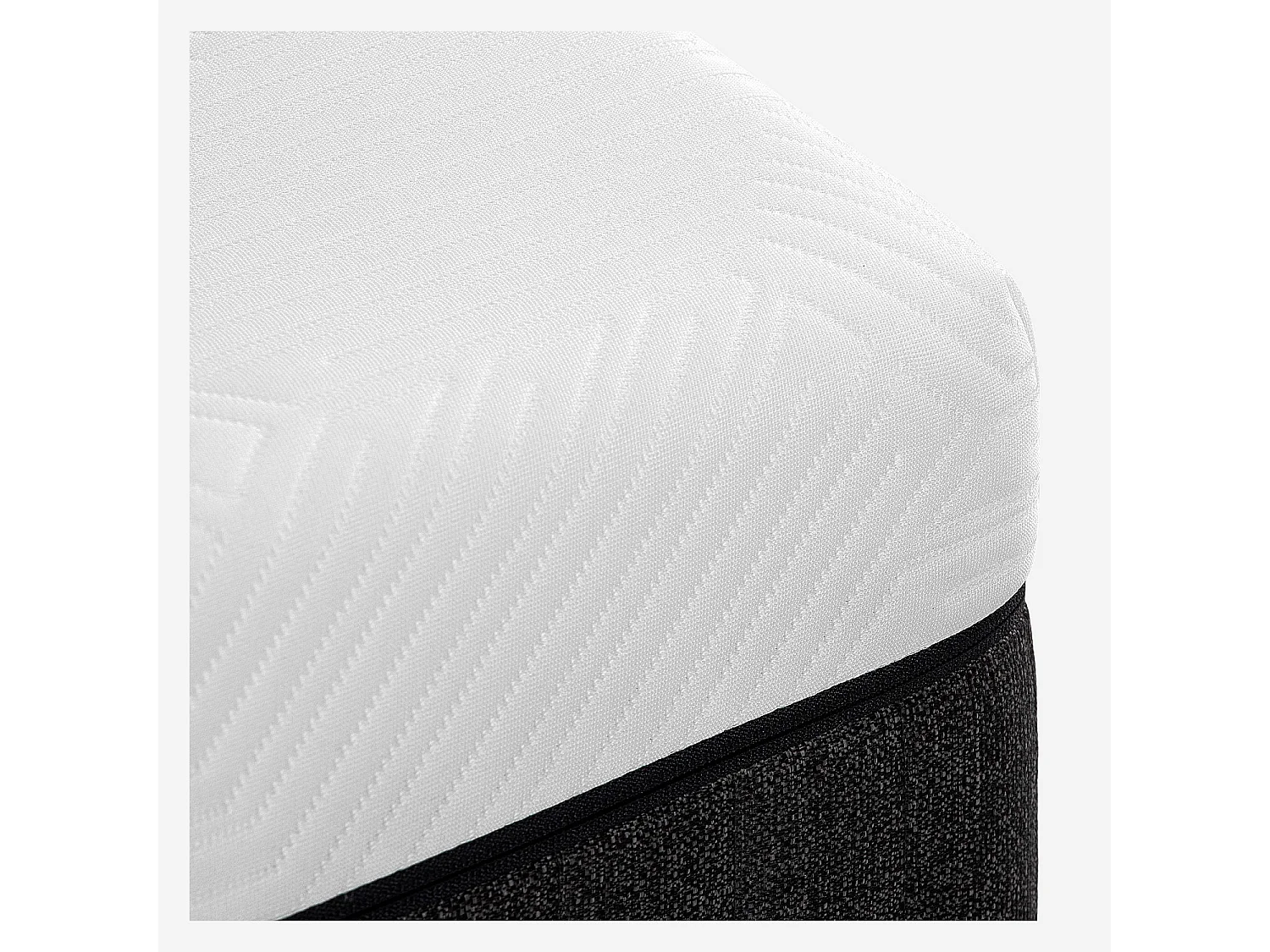 Habitat - Matelas hybride déhoussable ressorts ensachés et mousse à mémoire de forme - 160 x 200 cm - Hybride genese