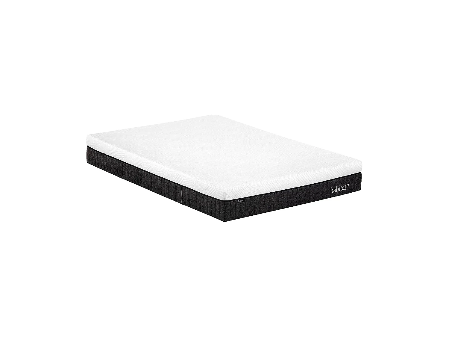 Habitat - Matelas hybride déhoussable ressorts ensachés et mousse à mémoire de forme - 140 x 190 cm - Hybride genese