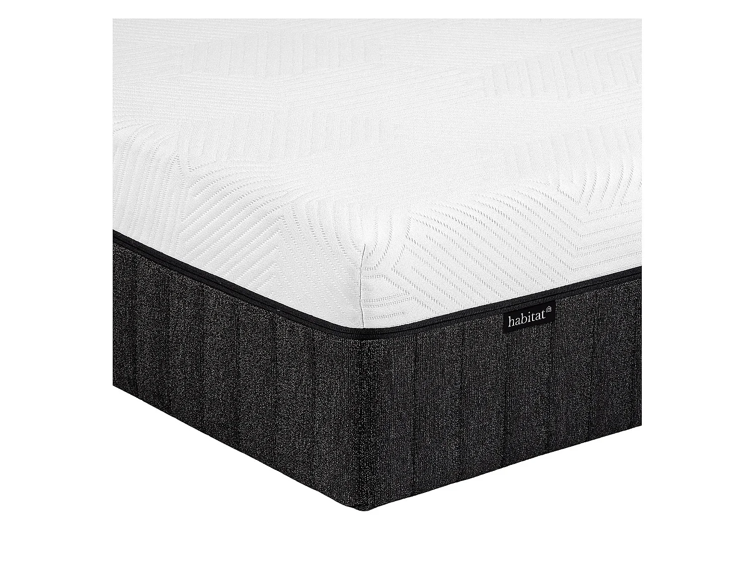 Habitat - Matelas hybride déhoussable ressorts ensachés et mousse à mémoire de forme - 140 x 190 cm - Hybride genese