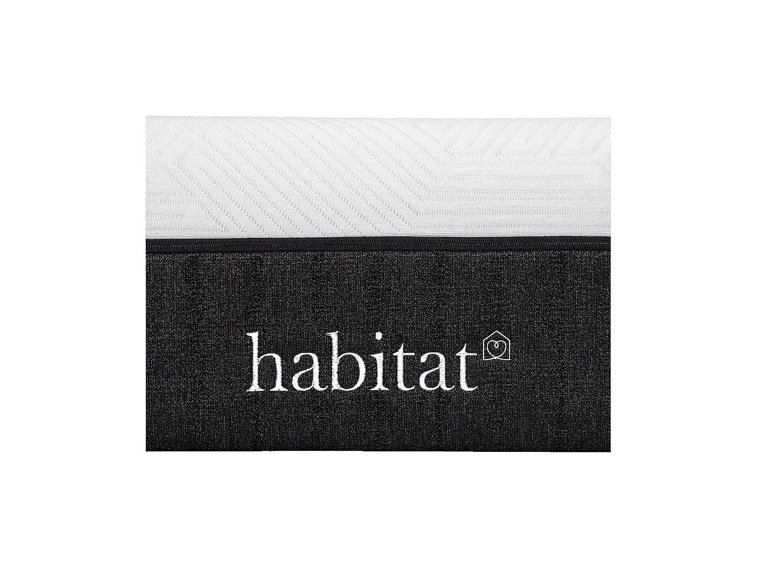 Habitat - Matelas hybride déhoussable ressorts ensachés et mousse à mémoire de forme - 140 x 190 cm - Hybride genese