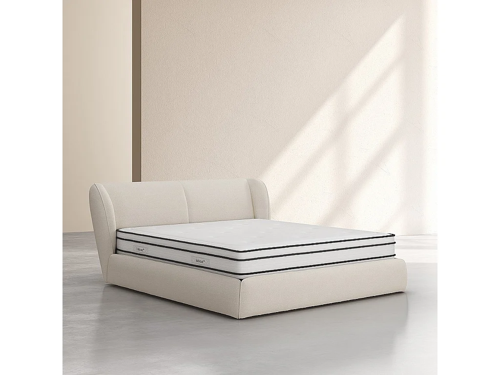 Habitat - Matelas hybride ressorts ensachés et mousse à mémoire de forme - 180 x 200 cm - Hybride