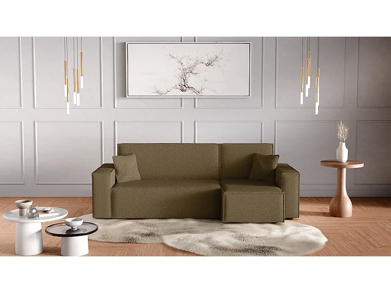 Divano angolare con funzione letto Karl L destro del produttore