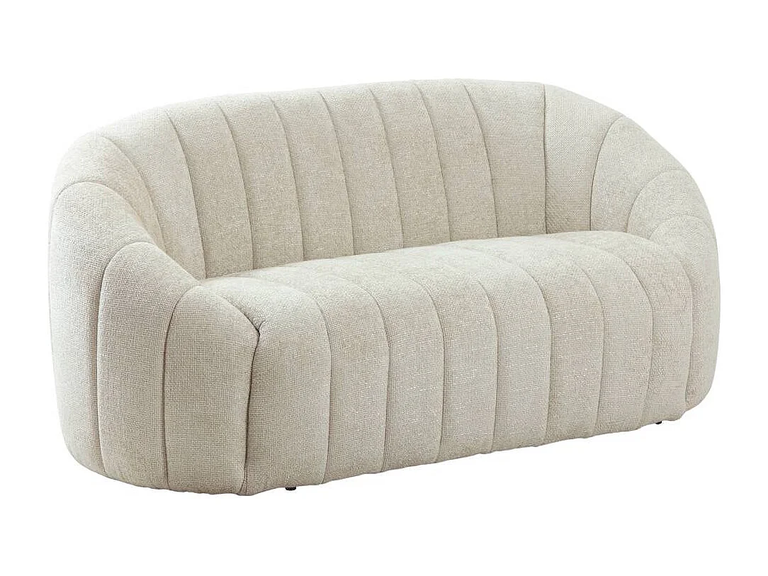 Canapé en tissu écru Axel
