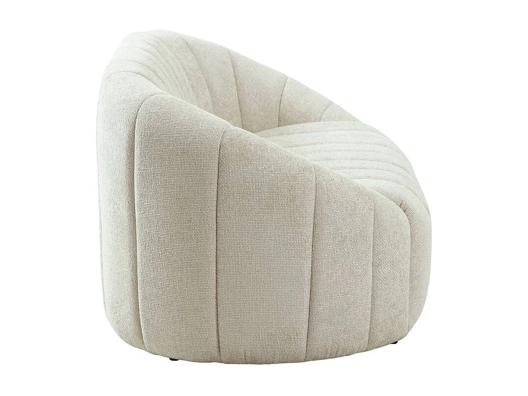 Canapé en tissu écru Axel