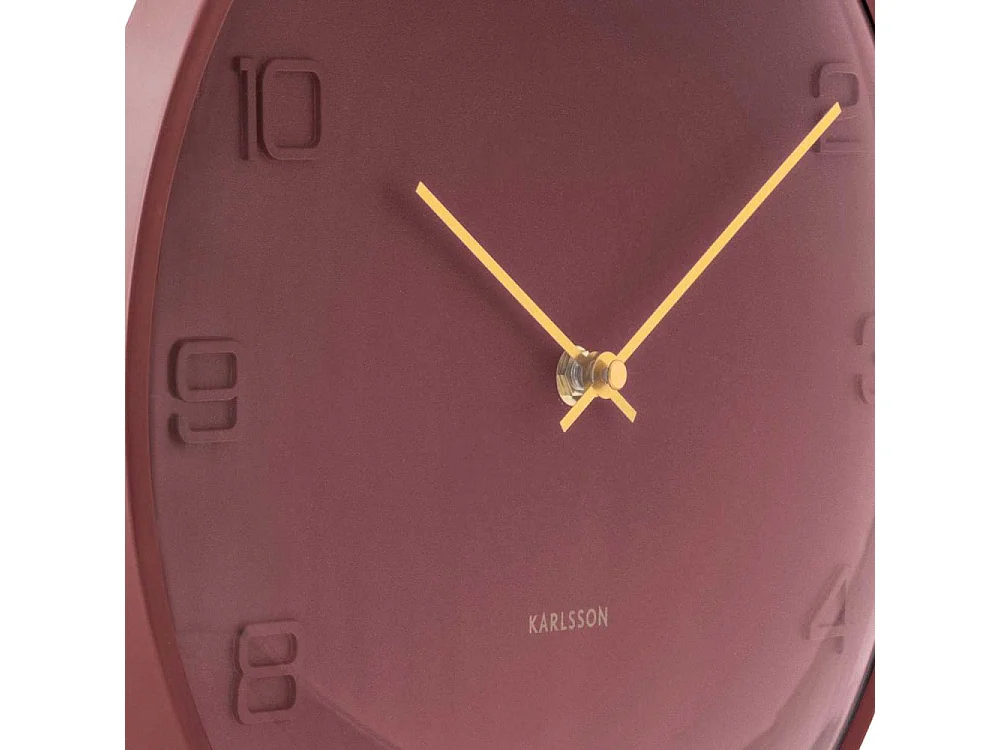 Horloge murale en métal Fuerte Dome