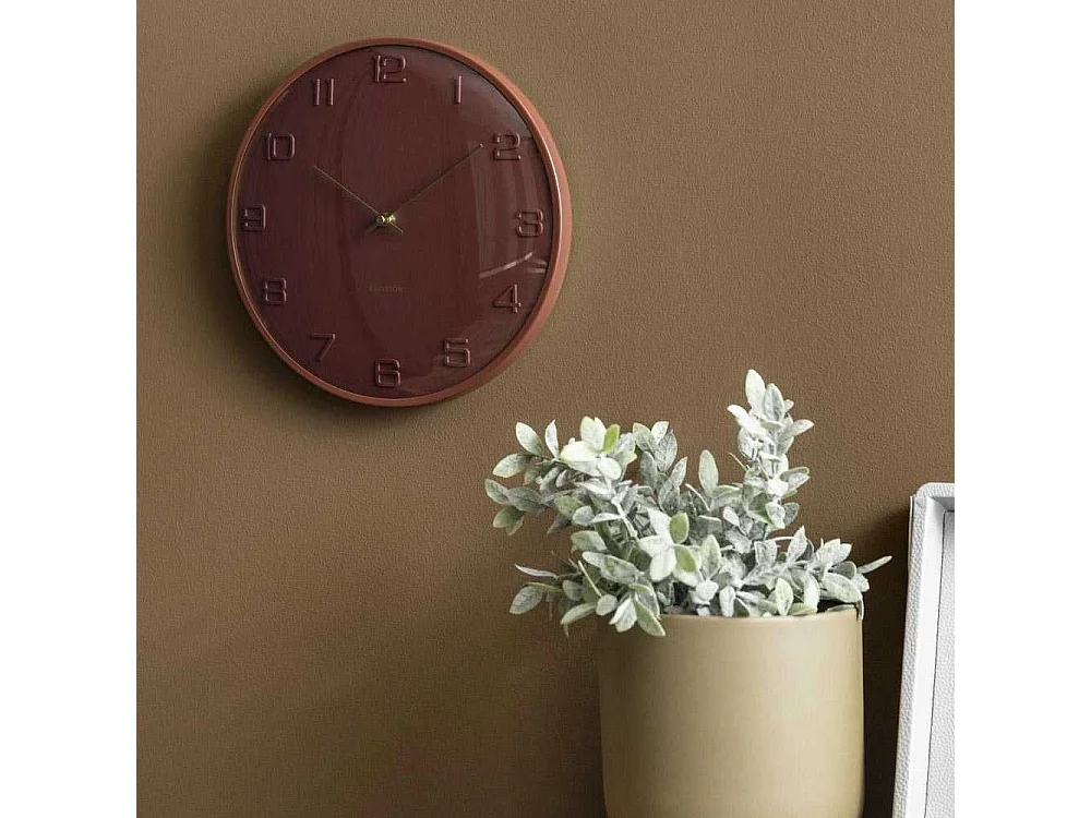 Horloge murale en métal Fuerte Dome