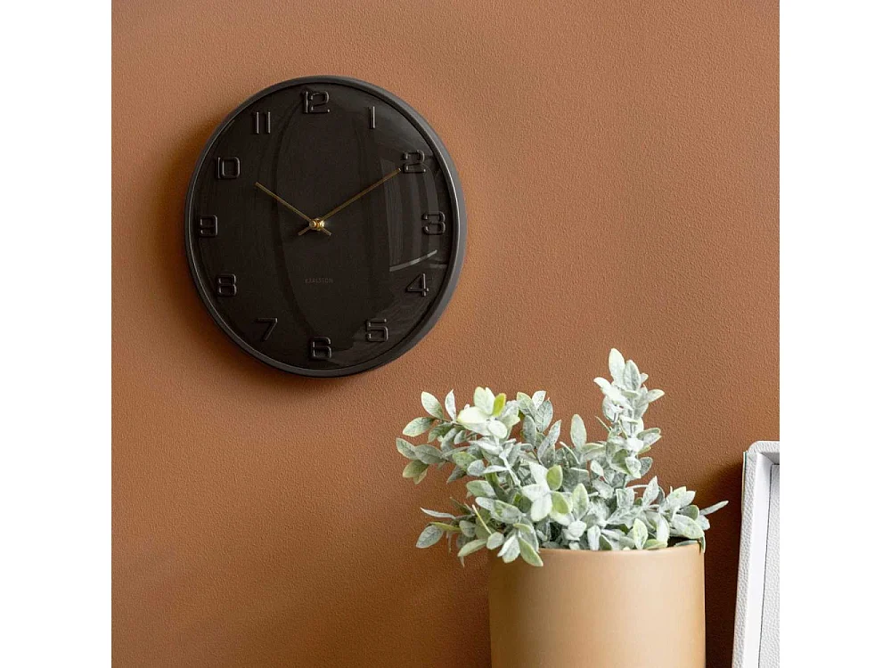 Horloge murale en métal Fuerte Dome