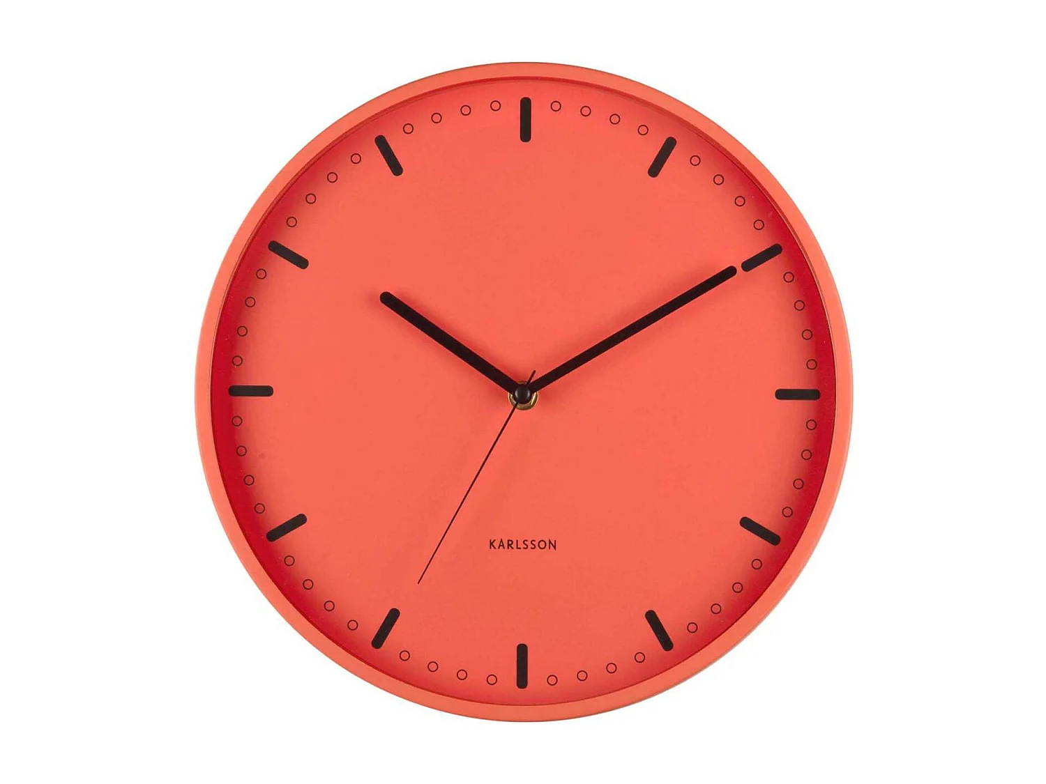 Horloge murale en aluminium Cool Retro