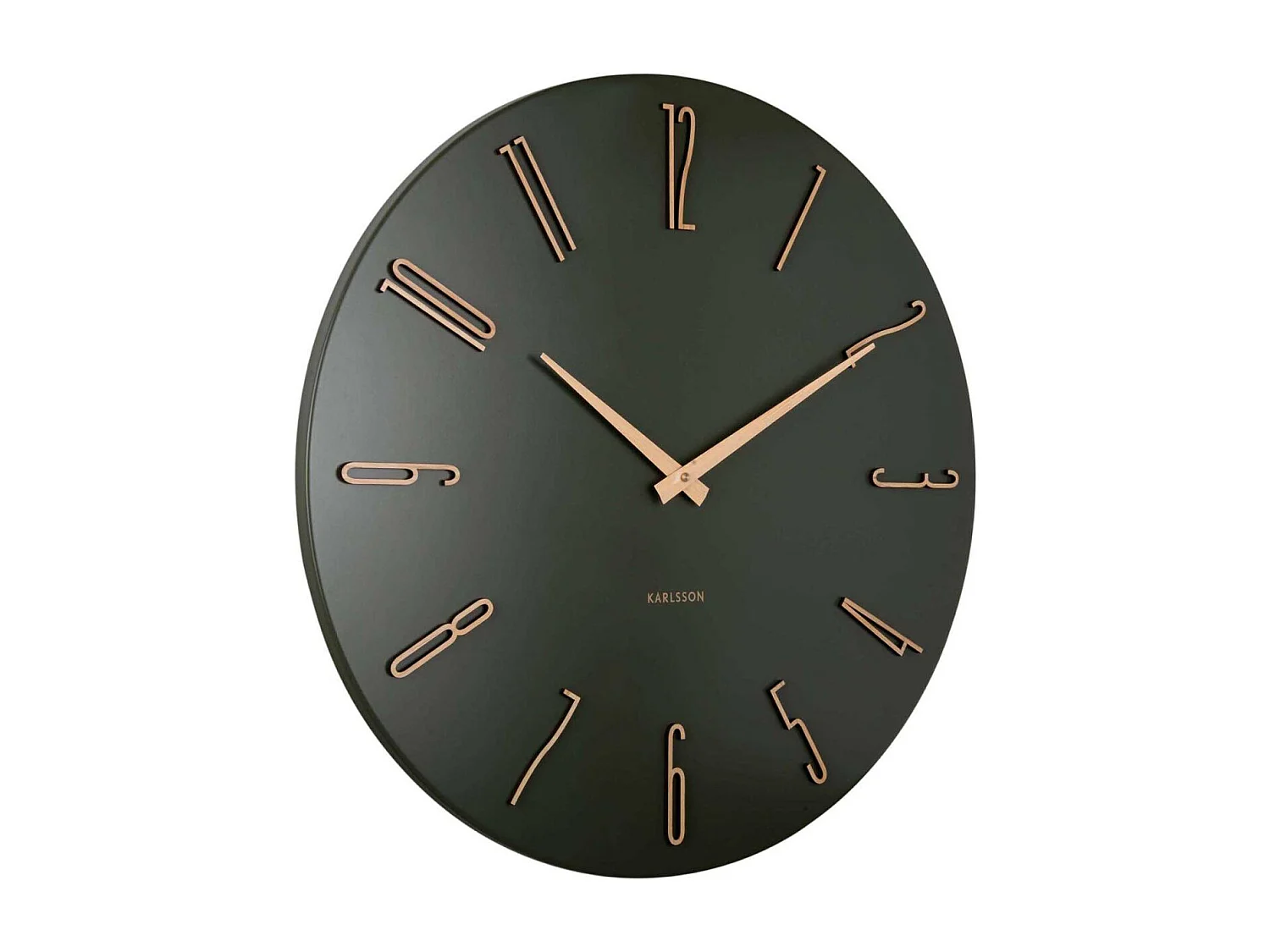 Horloge murale en métal Esmerado 60 cm