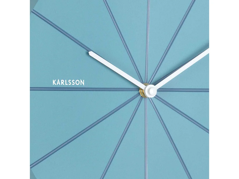 Horloge murale coucou en ABS Destacado Bleu