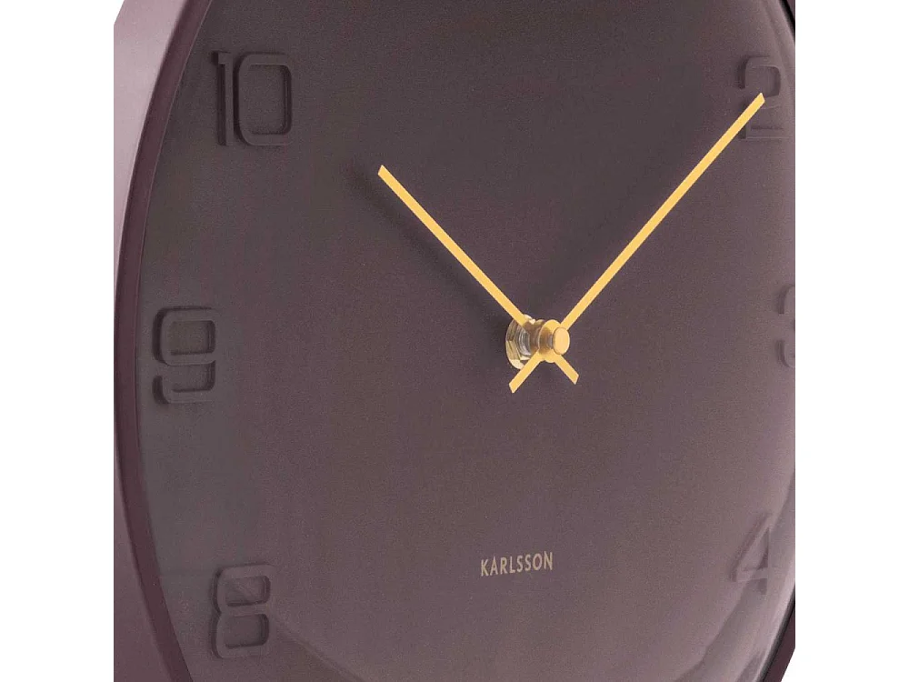 Horloge murale en métal Fuerte Dome