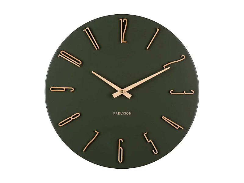 Horloge murale en métal Esmerado 40 cm