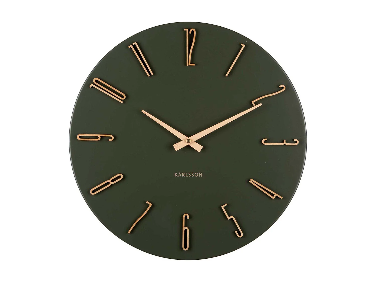 Horloge murale en métal Esmerado 40 cm