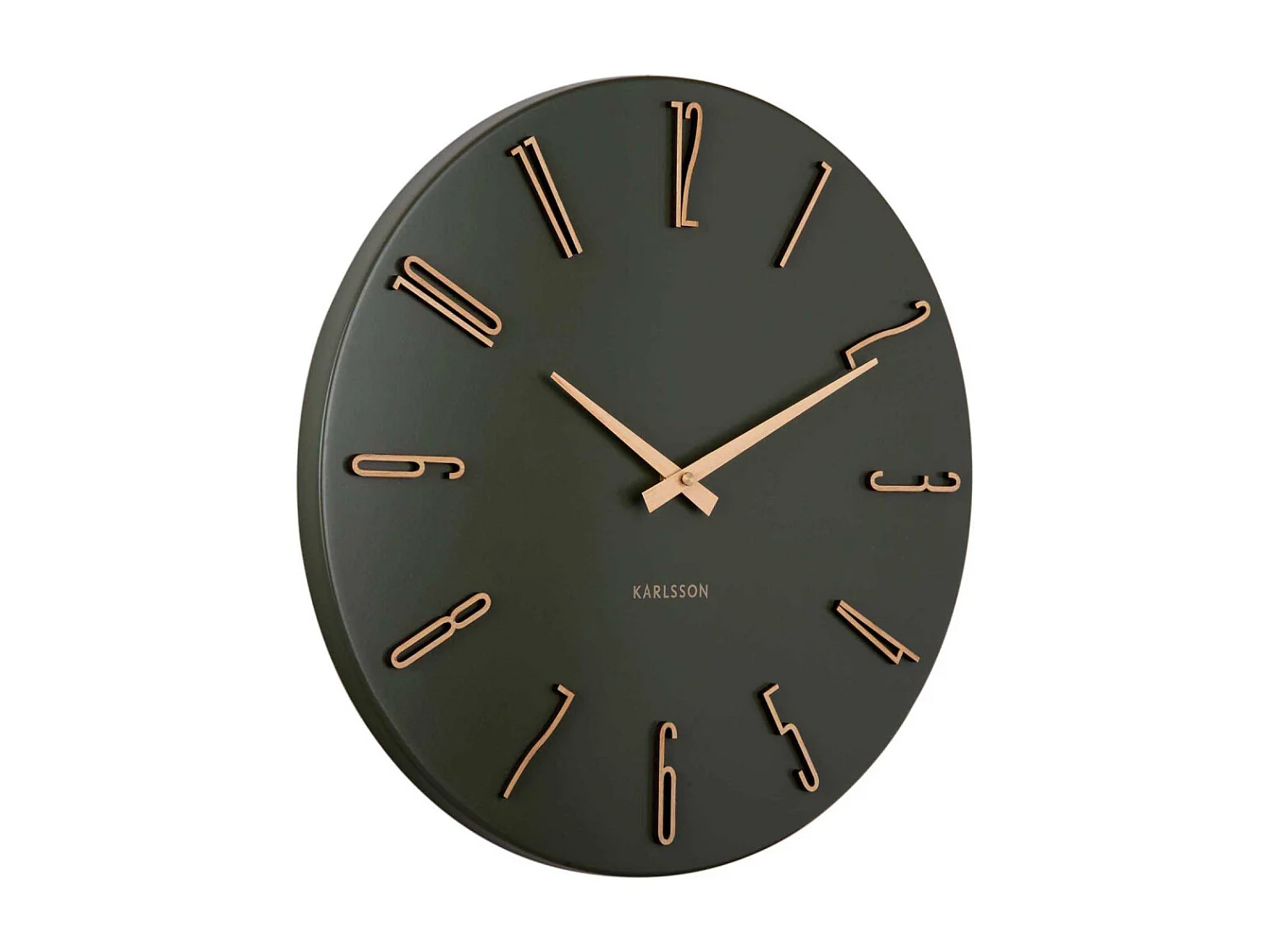 Horloge murale en métal Esmerado 40 cm