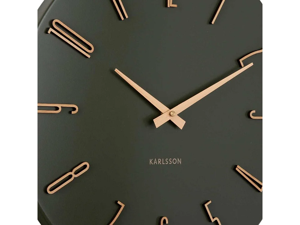 Horloge murale en métal Esmerado 40 cm