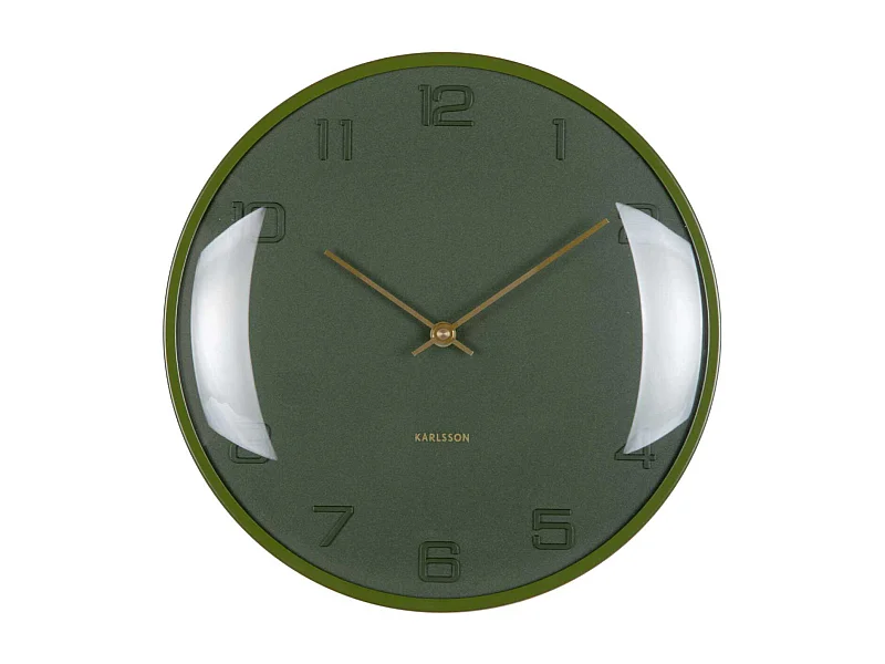 Horloge murale en métal Fuerte Dome