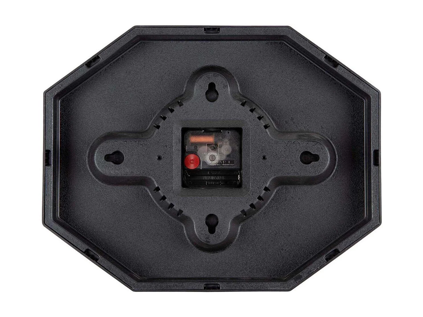 Horloge murale octogonale en résine Factory