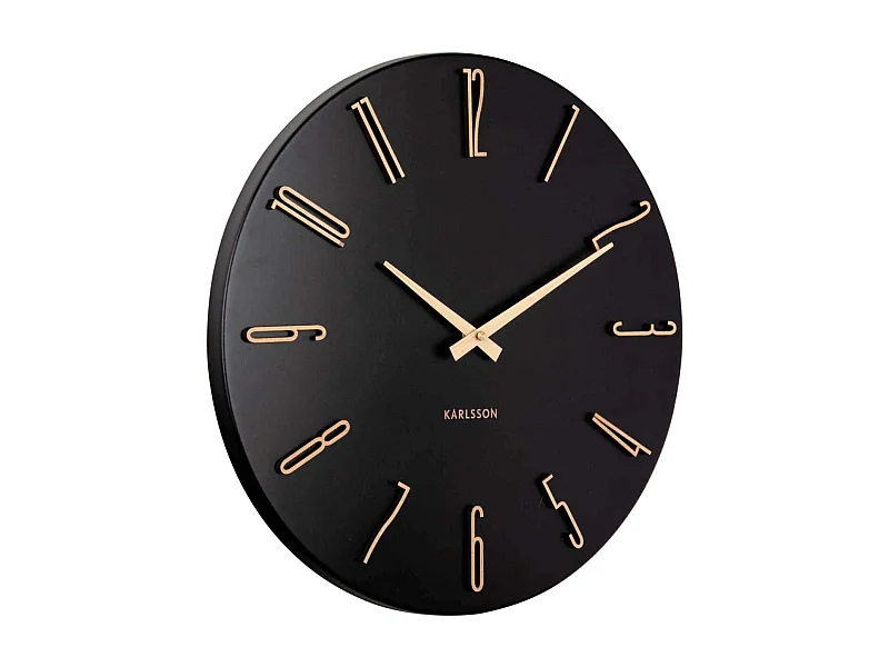Horloge murale en métal Esmerado 40 cm