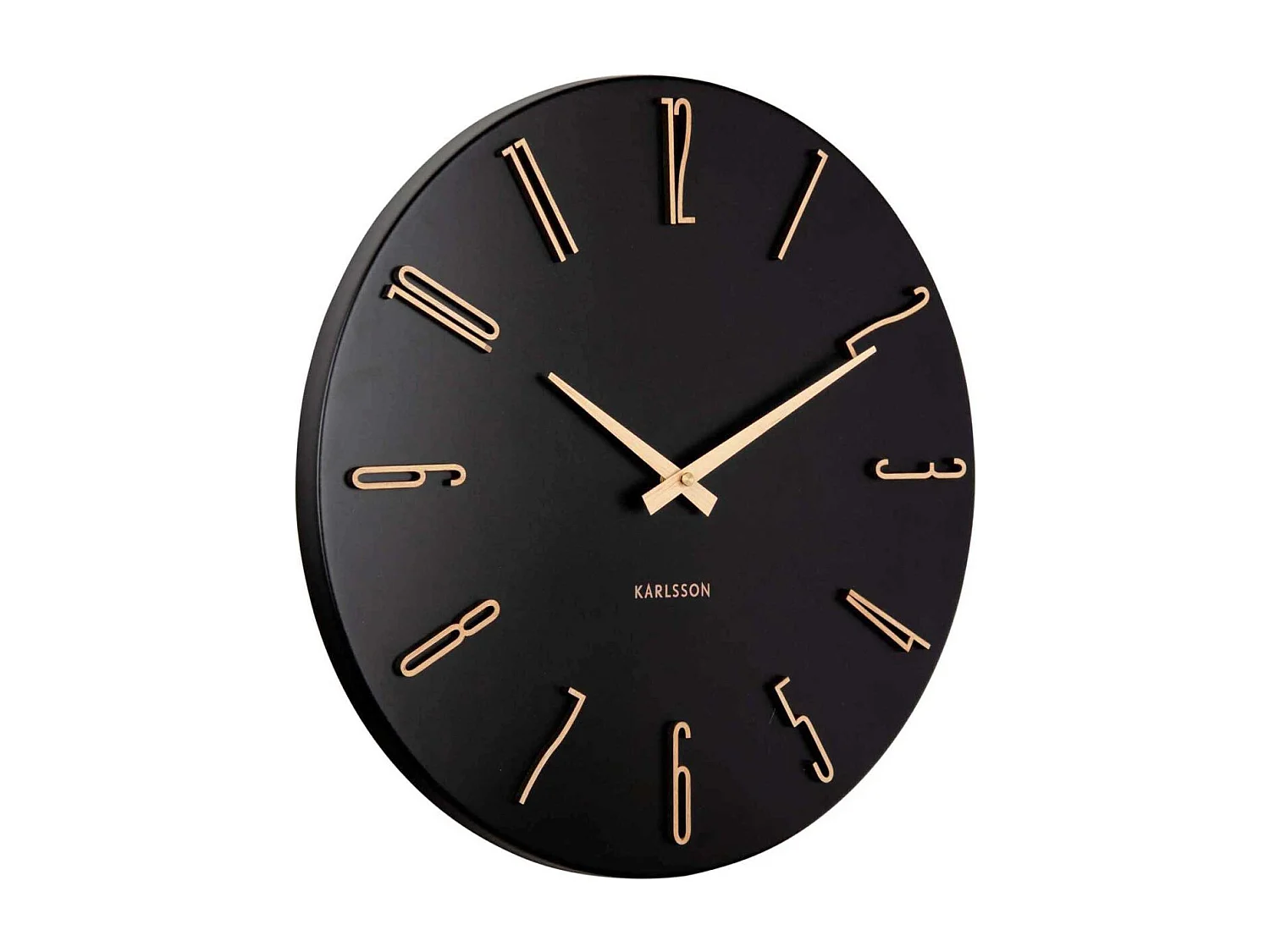 Horloge murale en métal Esmerado 40 cm