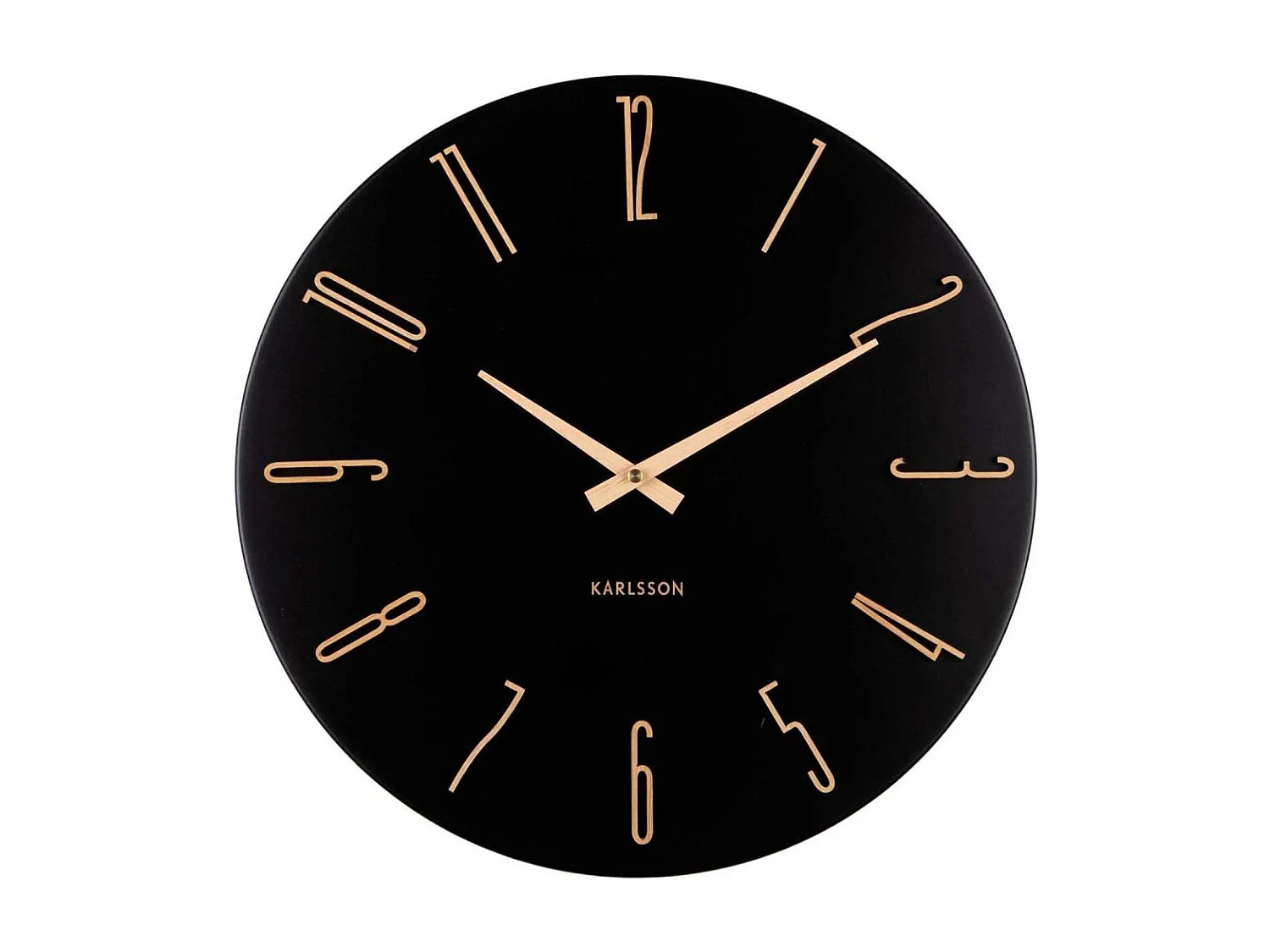 Horloge murale en métal Esmerado 40 cm