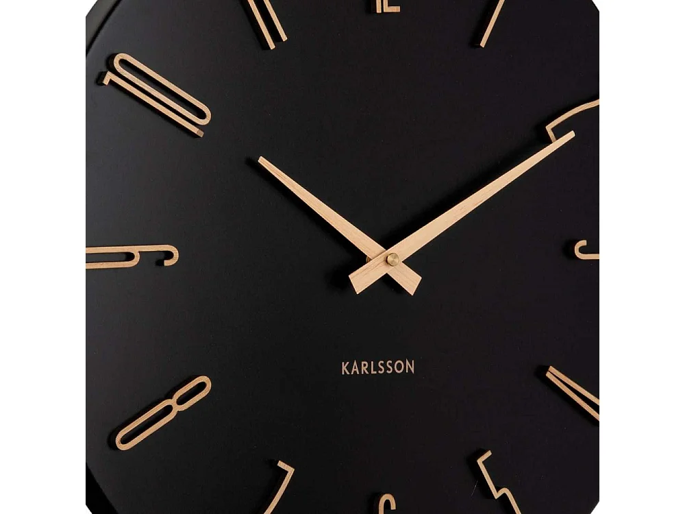 Horloge murale en métal Esmerado 40 cm