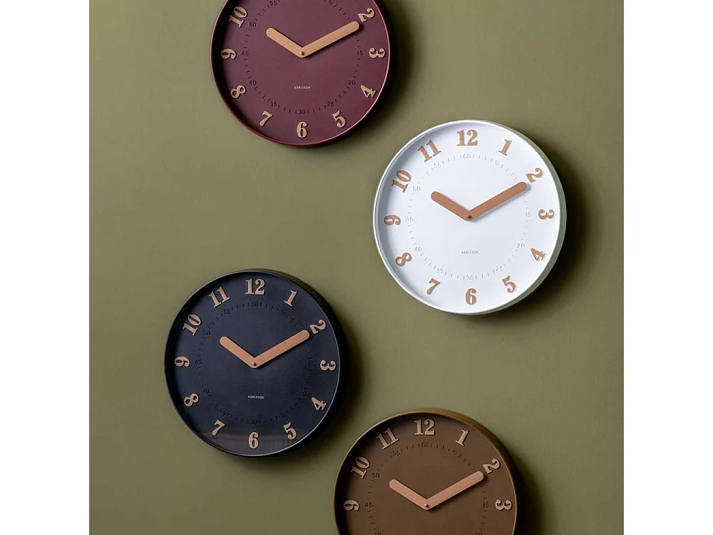 Horloge murale polypropylène Amena