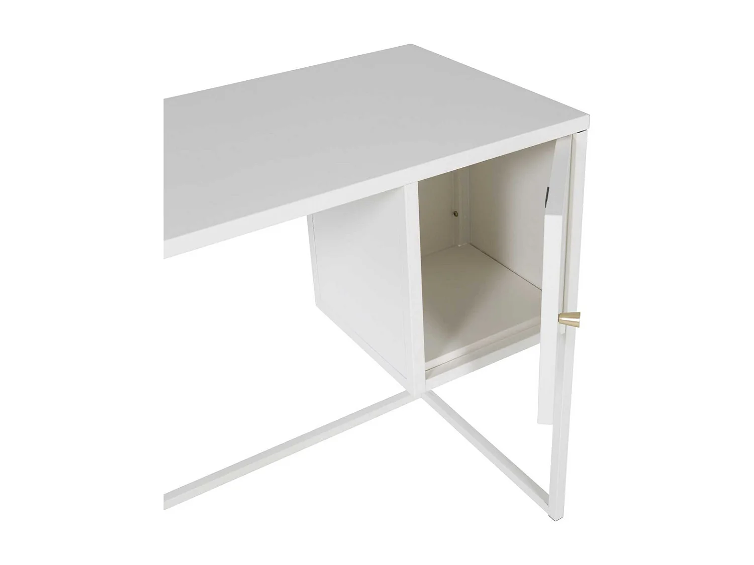 Bureau en métal 1 porte Bakal