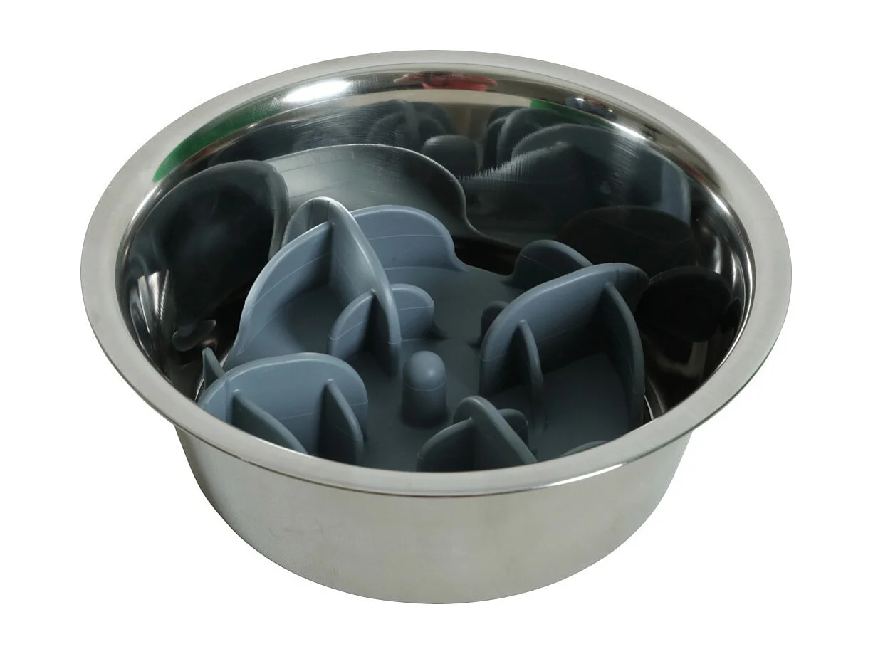 Adaptateur anti glouton en silicone Slow feeder