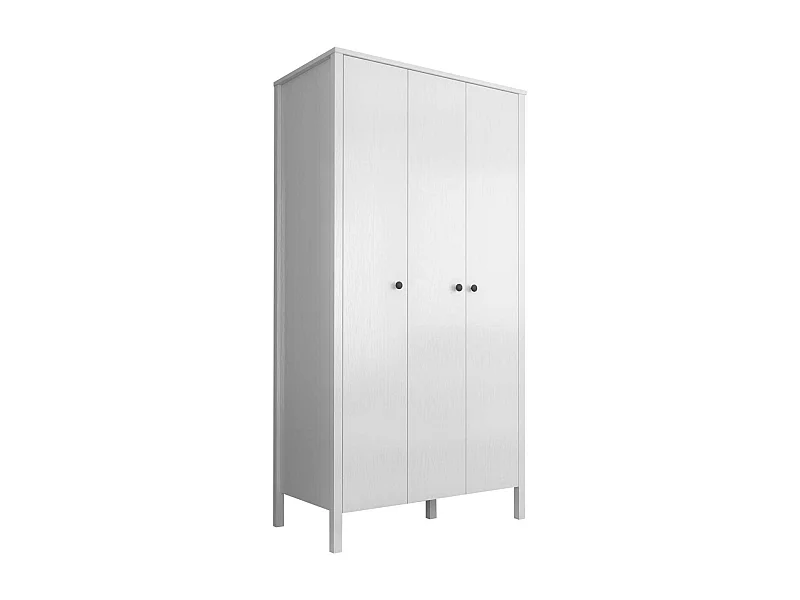 Armoire 3 portes en aggloméré Frannie