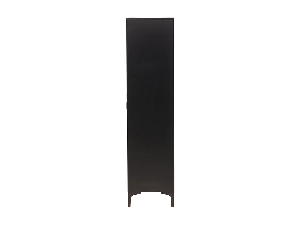 Armoire Design 2 Portes "Piring" 183cm Noir