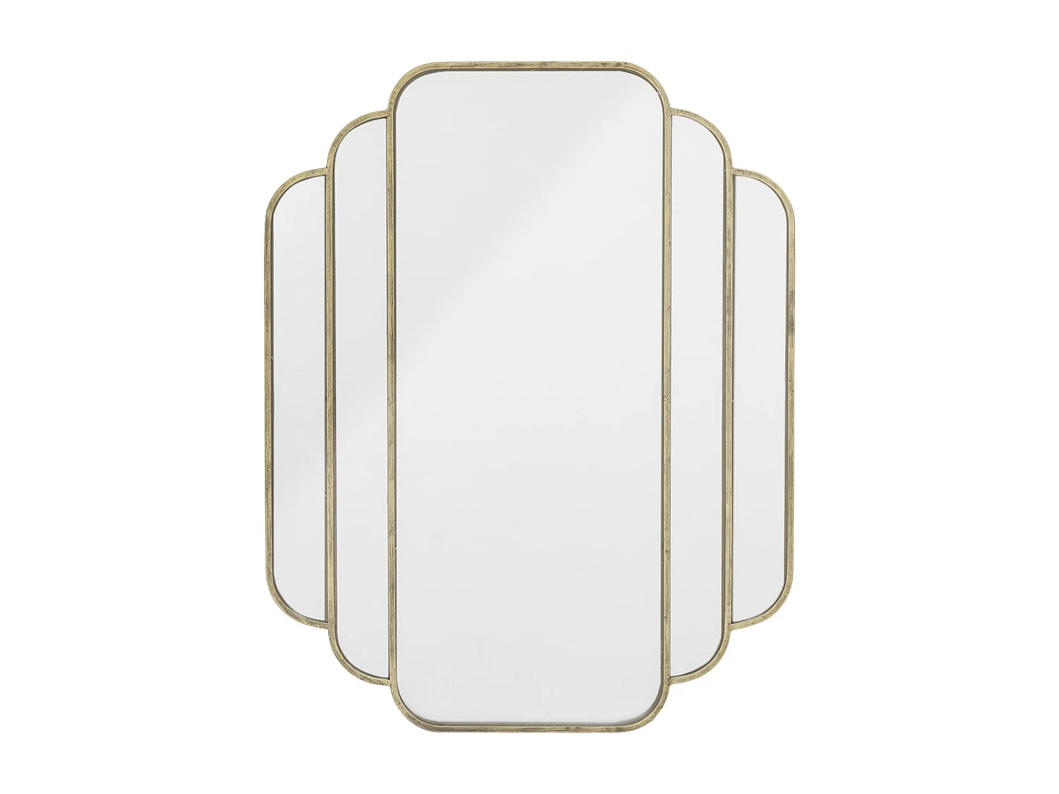 Specchio in ferro Mas da 80x63 cm