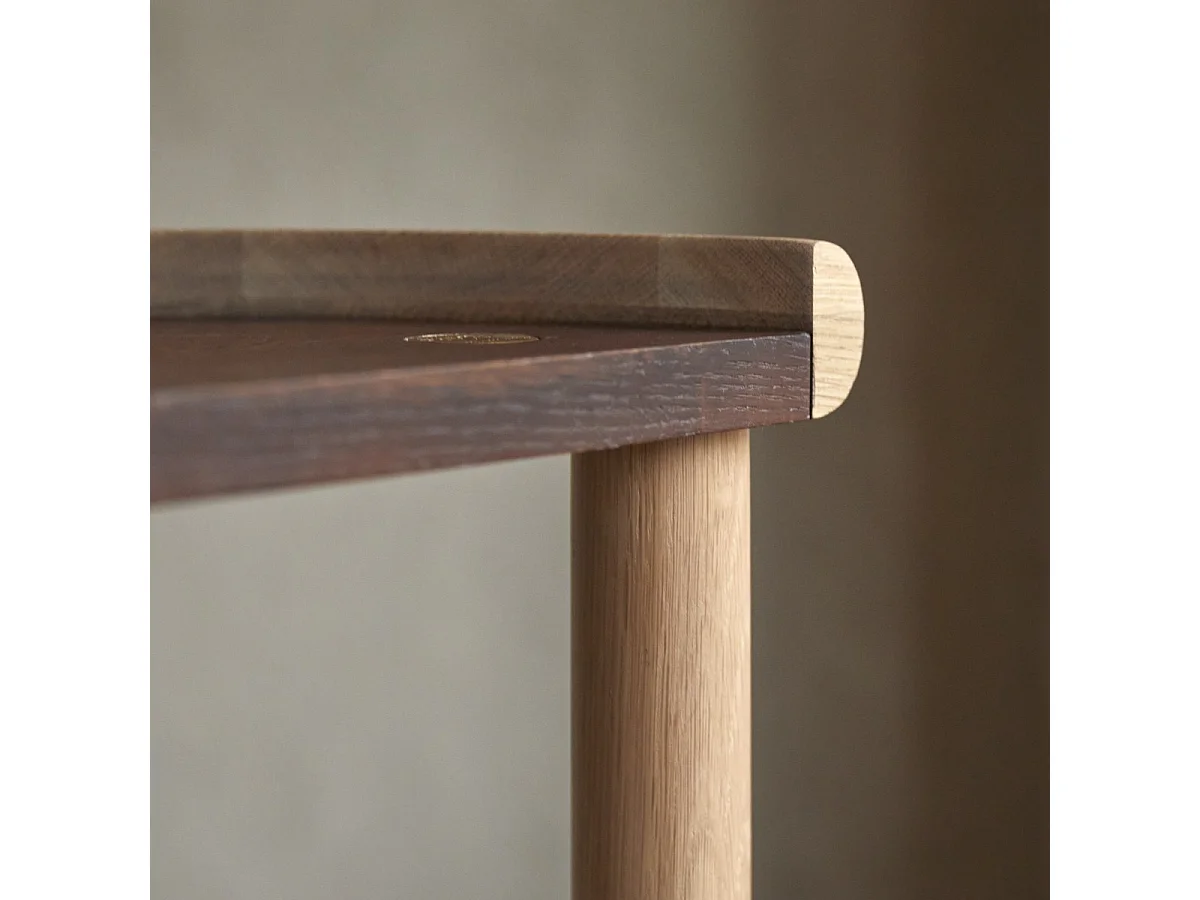 Konsole aus Eichenholz