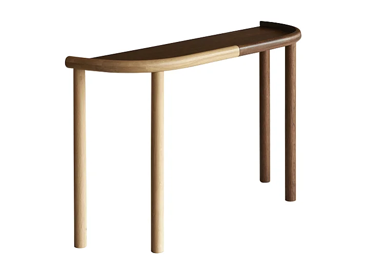 Konsole aus Eichenholz