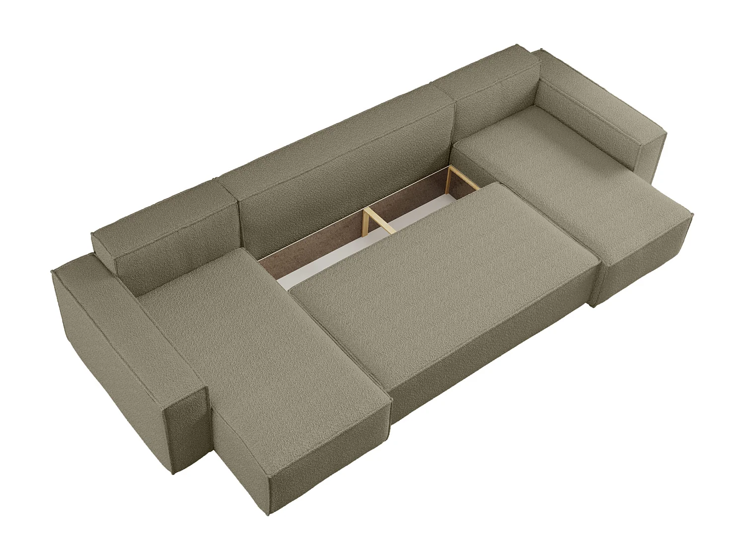 Canapé d'Angle avec fonction de couchage Karl U du fabricant