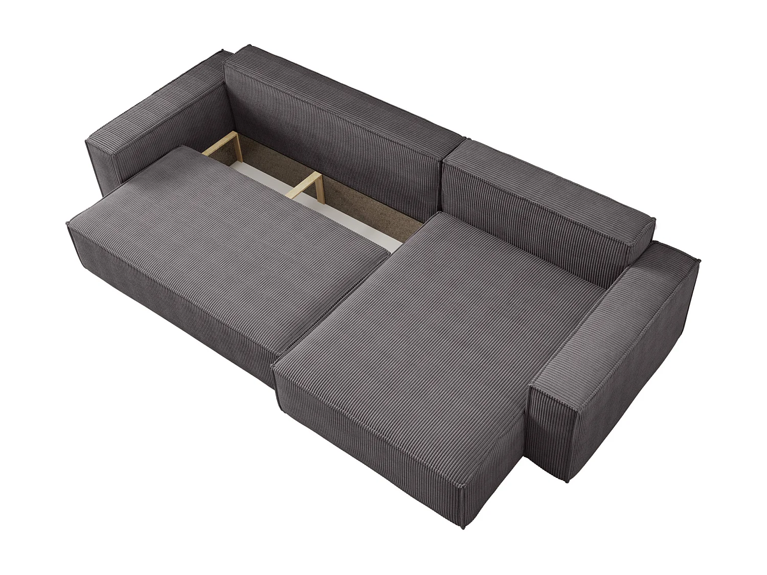 Divano angolare con funzione letto Karl XL destro del produttore