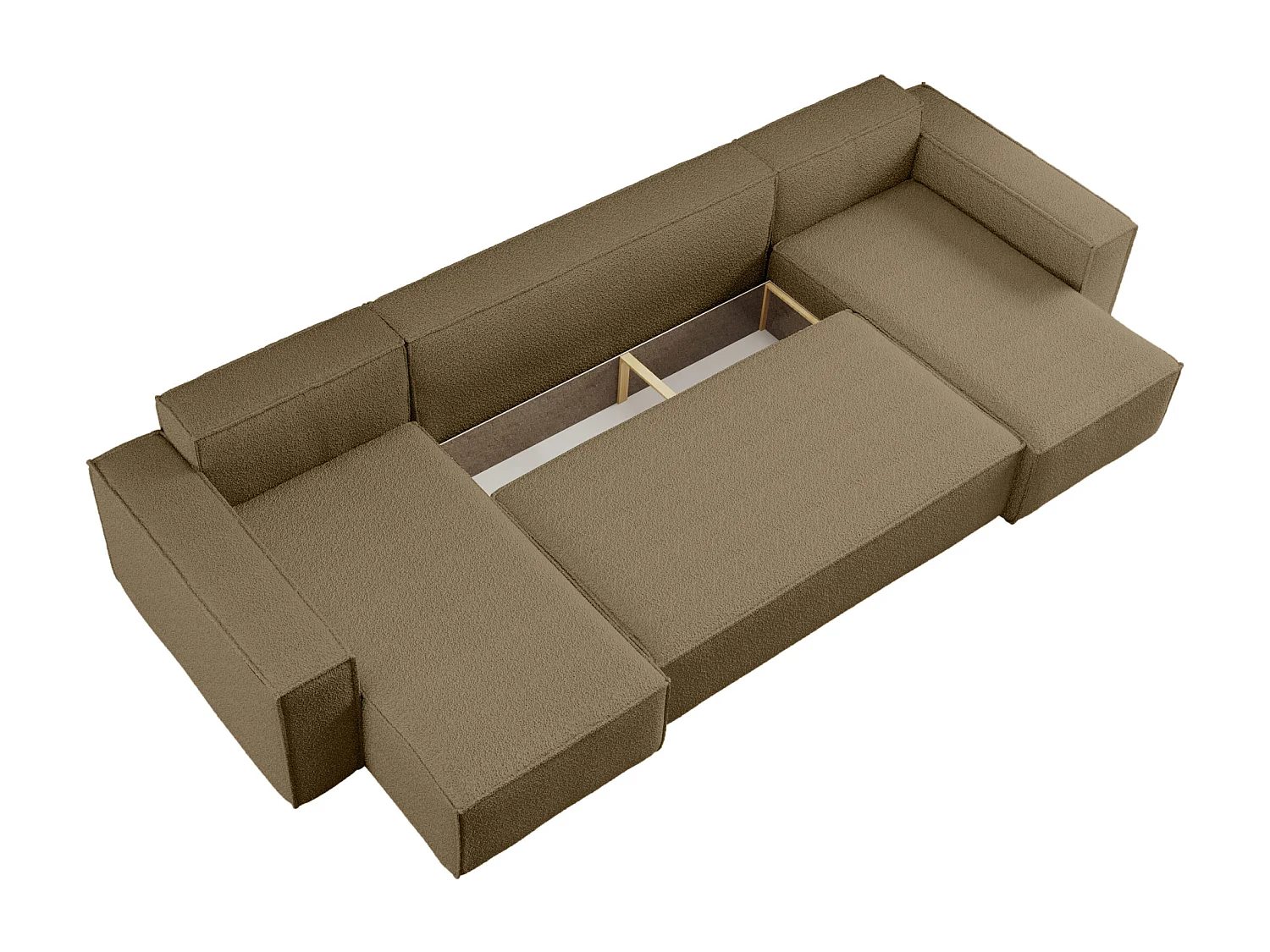 Canapé d'Angle avec fonction de couchage Karl U du fabricant