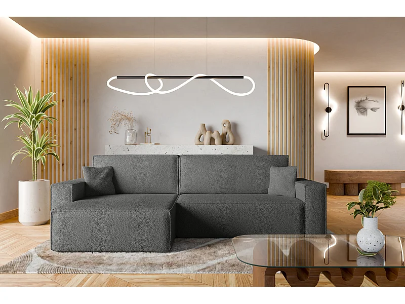 Divano angolare con funzione letto Karl XL destro del produttore