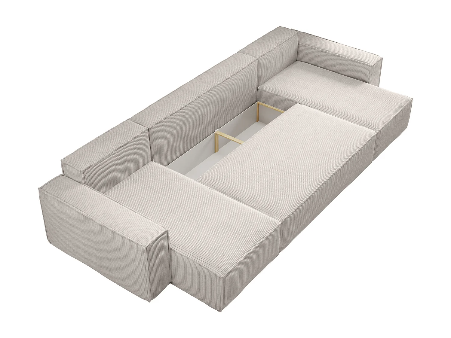 Canapé d'Angle avec fonction de couchage Karl U du fabricant
