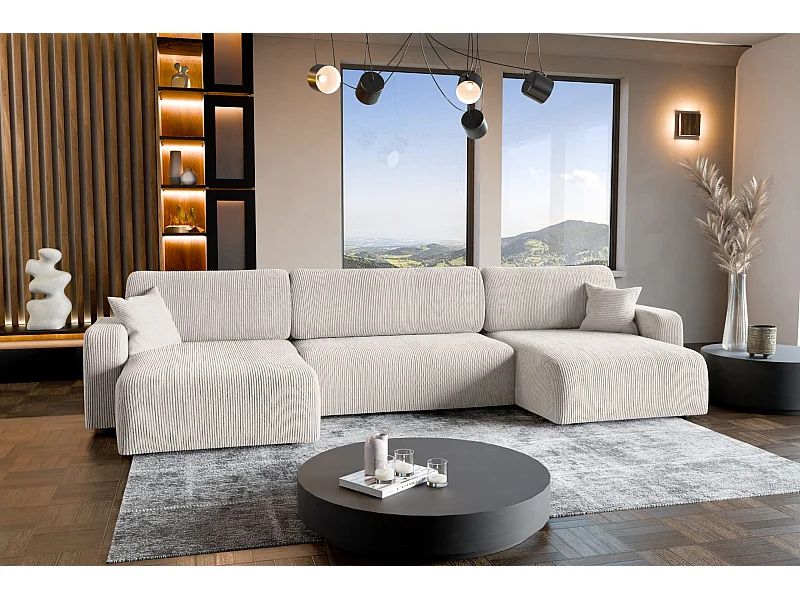 Canapé d'Angle avec fonction de couchage Karl U du fabricant